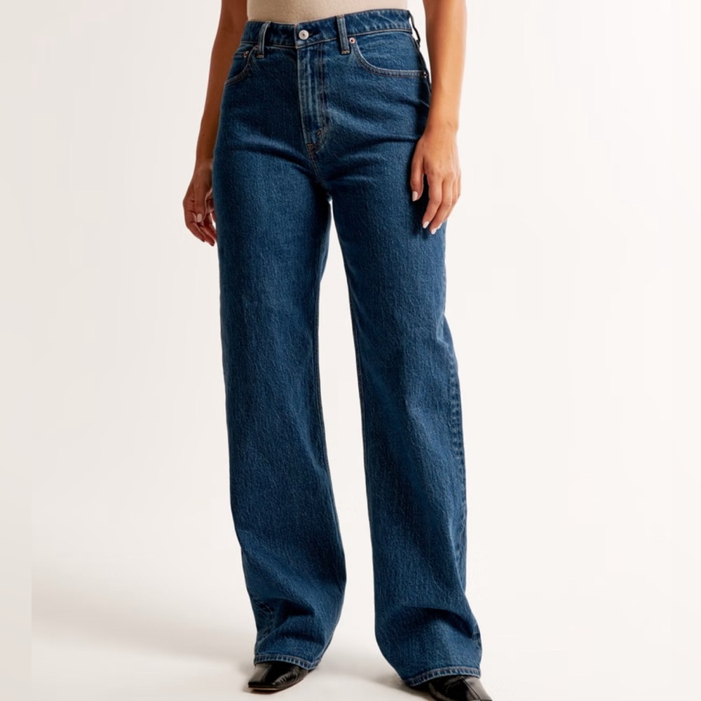 Abercrombie & Fitch The 90’s Relaxed Jean High Rise Curve Love 29/8R woman’s